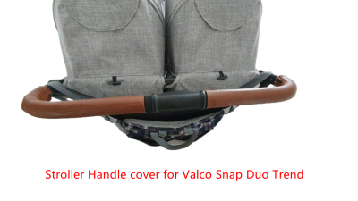 รถเข็นเด็กทารกปกหนังสำหรับ Valco Snap Duo แนวโน้ม Pu จับเคสจับกันชนที่เท้าแขนครอบคลุมสายการบินอุปกรณ์เสริม