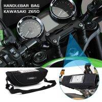 Motorcycle handlebar storage bag handlebar waterproof bag travel bag For Kawasaki Z650RS Z 650 RS z650 rs 2022 storage bag