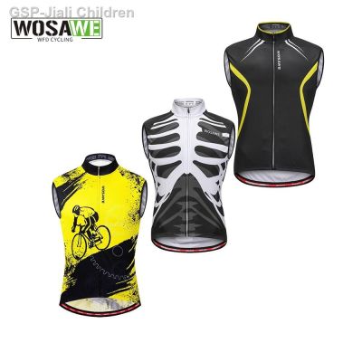 ► Wosawe Ciclismo Colete Verão Sem เสื้อ Mangas Jaqueta De Bicicleta Corrida Mtb Roupas Hombre Maillot Roupa Jérsei