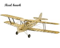 【LZ】✚  Aeronaves rc modelo com escala de corte a laser 980mm de havilland dh82a mini balsa de madeira para construção de madeira avião de modelo