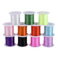 【YD】 Rolls 10M 1 Roll Elastic String Jewelry Accessories Colorful for Necklace