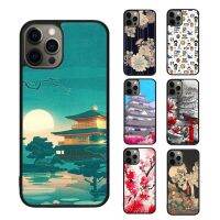 Japanese Style Art Japan Phone Case cover For iPhone 14 13 Pro Max Coque 12 11 Pro Max For Apple 8 PLUS 7 6S XR X XS fundas