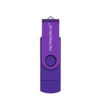 (IRepairParts) ไมโครไดรฟ์8กิกะไบต์ USB โทรศัพท์และคอมพิวเตอร์แบบ Dual-Use Rotary OTG โลหะ U ดิสก์
