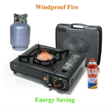 NEW Butanes Gas Stove Portable Windproof Butanes Countertop Range