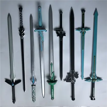sword art online asuna and kirito swords