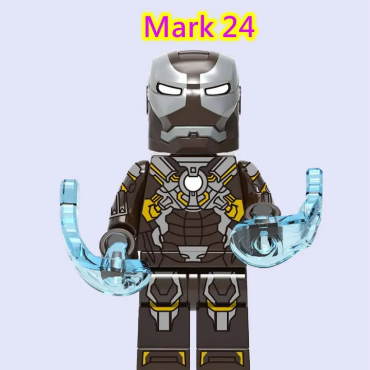 mark-24ถังจิ๋วมหัศจรรย์ซูเปอร์ฮีโร่-iron-man-โทนี่สตาร์คของเล่น-diy-สำหรับเด็ก
