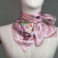 LOF FI CIEL Scarf Silk 100% ผ้าพันคอพิมพ์ลายสีสันสดใสใช้ได้หลายโอกาส (FL5MLP)