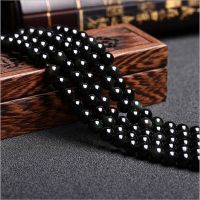 6 8 10mm 15 Aaa Obsidian Beads Beads Loose Round Spacer Bead Diy Braceletnecklace For Making