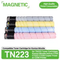 ตลับหมึก Konica Minolta Bizhub สำหรับ TN223ตลับหมึกพิมพ์ C256ผง C7226 C7222 C226