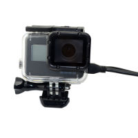 Ms.l.meilyadigital สำหรับ Gopro เคสป้องกันด้านข้างเปิดเคสกันน้ำสำหรับ GoPro Hero 5 HD Action Camera