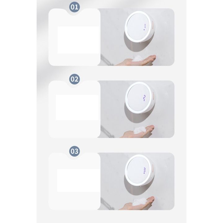 automatic-soap-dispenser-wall-mounted-infrared-induction-automatic-hand-machine-usb-charging-white
