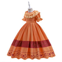 Dress Childrens Mirabell Princess Dress Magic Full House Cosplay Costume Childrens Full Dress