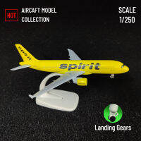 มาตราส่วน1:250โลหะการบินจำลอง20เซนติเมตร,วิญญาณ A320เครื่องบินรุ่นเครื่องบินขนาดเล็ก,เด็กของขวัญเด็กอยู่ไม่สุขของเล่นสำหรับเด็กผู้ชาย