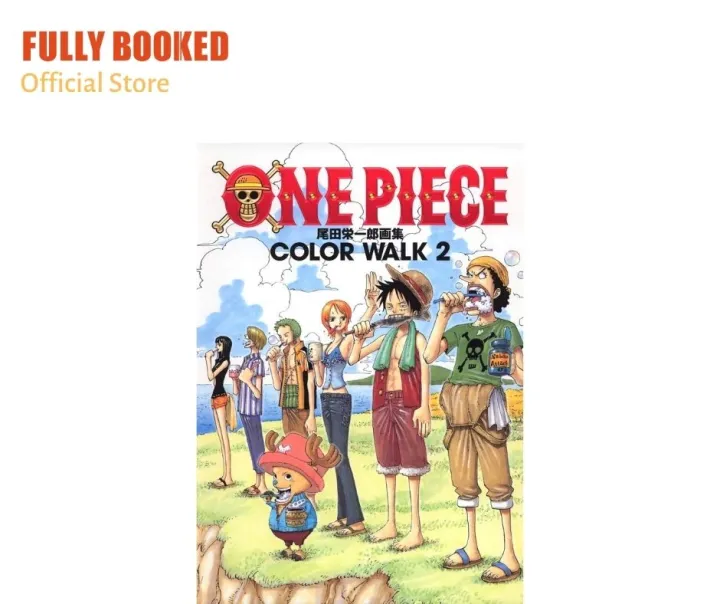 One Piece Color Walk Art Book Vol. 2, Japanese Text Edition (Paperback ...