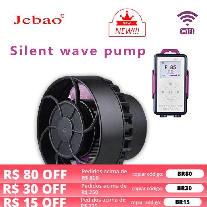 【A LOVABLE】 New Jebao Marine Aquarium Wireless Wave Maker MLW-5 MLW-10 ...