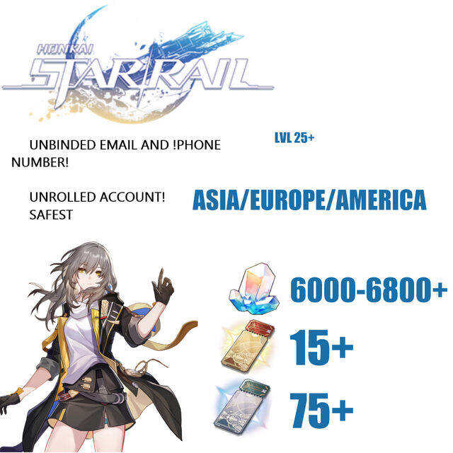 HonkaiStar Rail 150+ Warp Acc Bronya Honkai Star Rail Starter Lazada PH