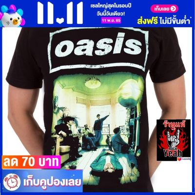 เสื้อวง OASIS เสื้อผ้าแฟชั่น Rock โอเอซิส ไซส์ยุโรป RCM1492