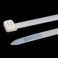 100pcslot 8x700mm Self locking Nylon Cable Ties Plastic Zip Tie BlackWhite wire binding wrap straps Nylon 66 8*700mm