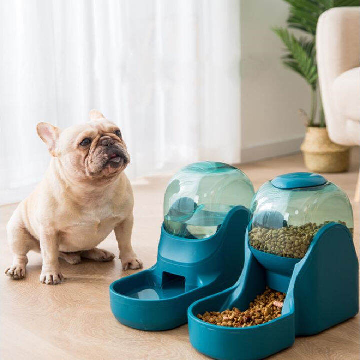 2021new-high-grade-3-8l-pet-dog-cat-automatic-feeder-bowl-for-dogs-drinking-water-dog-water-bottle-feeding-bowls-water-dispenser