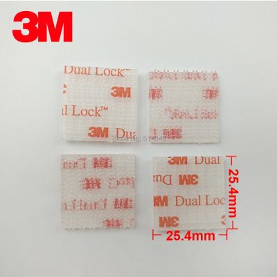 1in*1in 3M SJ3560 Dual Lock Clear Mushroom Fastener adhesive tape Type 250 3M tape