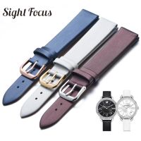 10 12 14 16 18 20MM Silk Calfskin Leather Satin Watchband for CK DW MK Tissot Omega PATEK PHILIPPE Watch Band Watch Strap Women