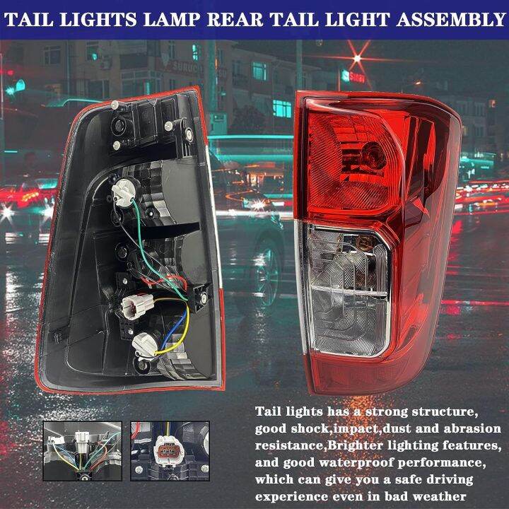 ไฟท้าย-นาวารา-navaraไฟท้าย-for-navara-np300-2014-2021-with-wiring-harness-without-bulb-tail-light-tail-lamp-พร้อมชุดสายไฟไม่มีหลอดไฟ