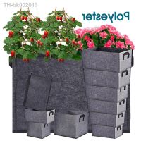 ✣ Durable Fabric Planting Pocket Gardening Tools Growth Bag Nonwoven Fabric Flower Potting Container Indoor and Outdoor Moisture