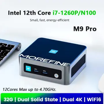 Morefine M9 Mini PC 12th Gen Alderlake N100 3.7Ghz DDR 4 M.2 2280