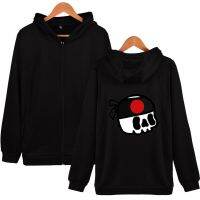 {AH Department Store}Billzo Hooded Sweatshirt Merch Cool Streetwear พิมพ์แขนยาว Zip-Up Harajuku โลโก้ฤดูหนาวสบายๆ