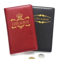 120Pcs Numismatic Album Coin Memorial Book Mini Album Commemorative Coin Storage Book High Capacity Collecting Coin Photo Album