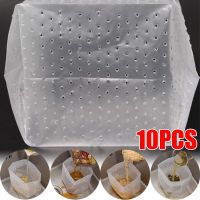 【CC】 10pcs Disposable Sink Strainer Mesh Self-standing Drain Anti-block Garbage Net Sewer Filters Cleaners