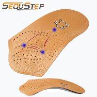 【A Creatively】 2คู่ Half Arch สนับสนุน Orthopedic Insoles เท้าแบนที่ถูกต้อง3/4 LengthInsole FeetHealth ใส่รองเท้า Pad