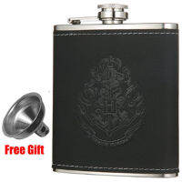 Stainless Steel Hip Flask set 7 oz with Funnel and Wine Cups Whisky Alcohol Leather Whiskey Flask Friends Man Bridesmaid Gifts