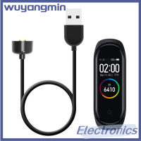 Wuyangmin สายเคเบิลสำหรับ Xiaomi แท่นชาร์จแม่เหล็ก-MiBand 5/6สมาร์ทวอท์ชเครื่องชาร์จ USB สายไฟ