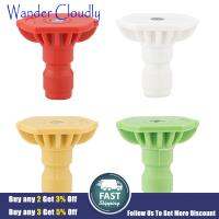 Wander Cloudly 4ชิ้นเครื่องฉีดน้ำแรงดันสูงเคล็ดลับทนทาน1/4นิ้วเชื่อมต่ออย่างรวดเร็วสำหรับ Irrigate