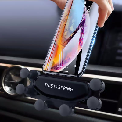 【cw】One Gravity Car Phone Holder for 8 X Xs Max Samsung S9 S8 In Car Air Vent Mount Holders Mobile Smartphone GPS Support ！