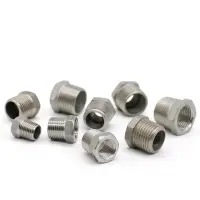 Reducer Bushing Male x Female 1/8 1/4 1/2 3/4 1 1-1/4 1-1/2 BSP Threaded Stainless Steel SS 304 Plumbing Pipe Fittings