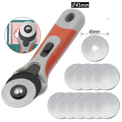 【YF】 45mm Rotary Cutter Spare Blades Fit Fabric Paper Circular Cutting Patchwork Craft Leather Round