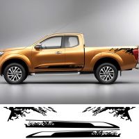 2Pcs Stylish Car Side Sticker For Truck NAVARA Nissan NP300 Auto Vinyl Film Decal DIY Sport Tuning Decorations New Fashion