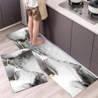 Kitchen Long Set  Home Floor Bath Mat Washable Non-slip Kitchen Foot RugCarpet for Doormat Entrance House Carpet In The Bedroom