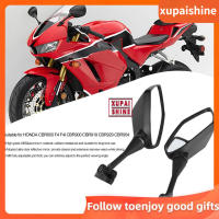 【XPS】2Pcs รถจักรยานยนต์แข่งรถกระจกมองหลังสะท้อนแสงด้านข้างกระจก HONDA CBR600 CBR900