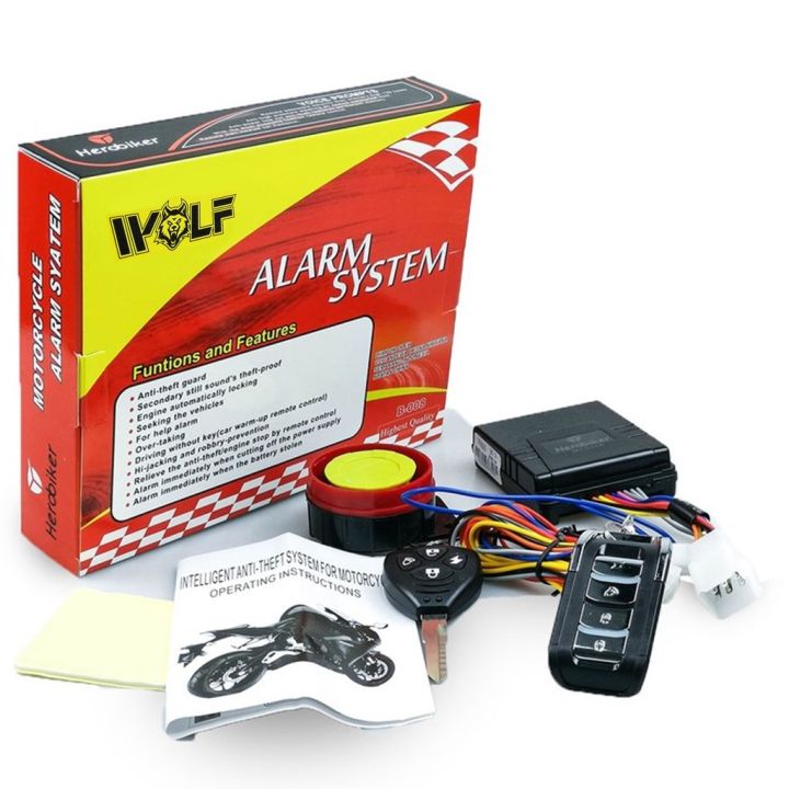 Alarm system for motorcycle Non Talking Alarm for motorcycle | Lazada PH