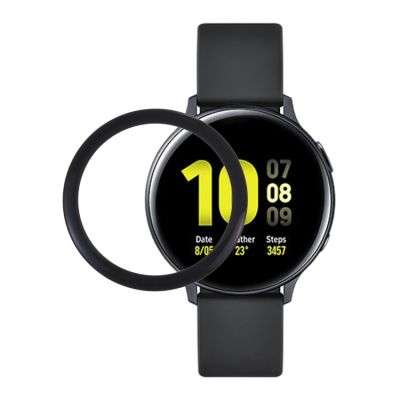 DIYLooks เลนส์กระจกด้านนอกหน้าจอด้านหน้าสำหรับนาฬิกา Samsung Galaxy Active2อลูมิเนียม SM-R830 40มม