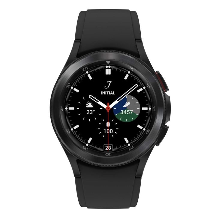 Đồng hồ Samsung Watch 4 Classic tích hợp Bluetooth là một sản phẩm hoàn hảo cho những ai yêu thích công nghệ và muốn kết nối với thế giới xung quanh một cách thuận tiện và thông minh. Xem hình ảnh để tìm hiểu thêm về tính năng và thiết kế của sản phẩm này.