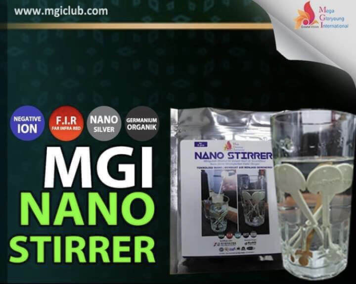 [ 6 pcs per pack ] Nano Stirrer with Nano-Technology Negative Ion Nano ...