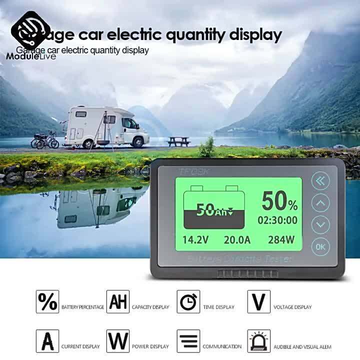 （100 Very good ）TF03K Coulomb Meter Electric Car Touring Car Battery
