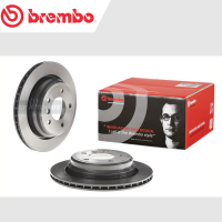 ? BREMBO จานเบรคหลัง BMW 5 E39 (520i 523i 530i) (HC) 1995-2003 / 09 6841 11 / ราคา 1ใบ