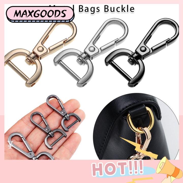 1pc Detachable Metal Swivel Bag Handbag Shoulder Strap Belt Clasp Clip  Trigger