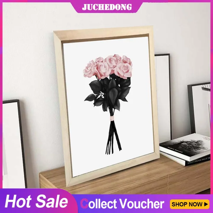 Juchedong 4 Sticks Set Diy Solid Wooden Frame For Wall Art Picture Oil Painting Canvas Lazada Ph