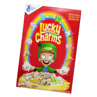 Lucky Charms Cereal with Marshmallows อาหารเช้า ซีเรียล ธัญพืช  ซีเรียล USA